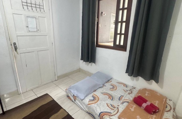 Standard room, for accommodation in the Parish in Jacarepaguá.