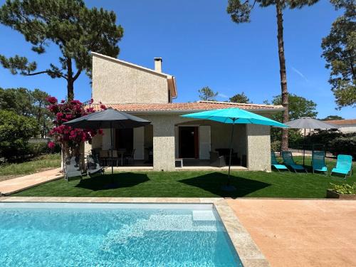 Stella Marina - Maison climatisée avec piscine et accès direct à la plage