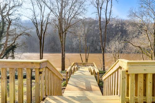 Steps to White River Mountain View Home with Deck!