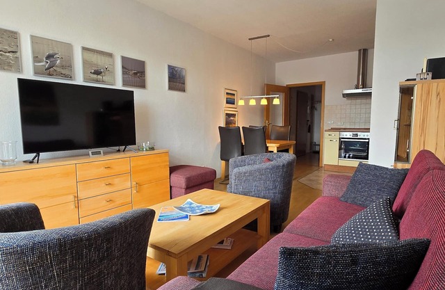 Strandnahe 2-zi.r-fewo für 4 Pers. im 2. Obergeschoss mit Fahrstuhl