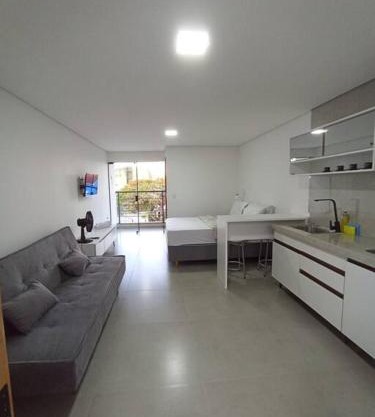 Studio 22 vista para o mar