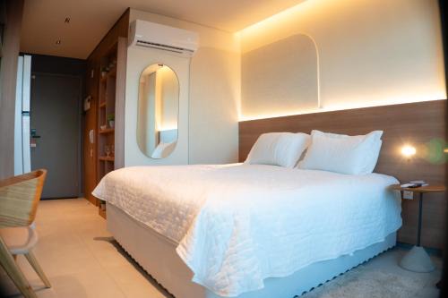 Studio 25 andar a 350m da Beira Mar com Rooftop