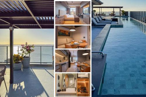 Studio com Rooftop e Piscina com vista para a Baia de Todos os Santos, Portaria 24 Hr, Estacionamento, Wi-fi 433Mbps, Cozinha Compacta, a 1 km da Praia e a 3 km do Farol da Barra e do Pelourinho