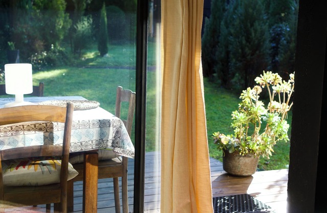 Studio, garden, jacuzzi, sauna, yoga, massages