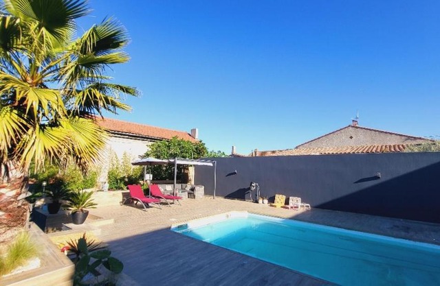 Studio privé attenant Villa Piscine