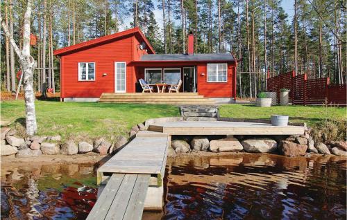 Stunning Home In Vaggeryd With Sauna