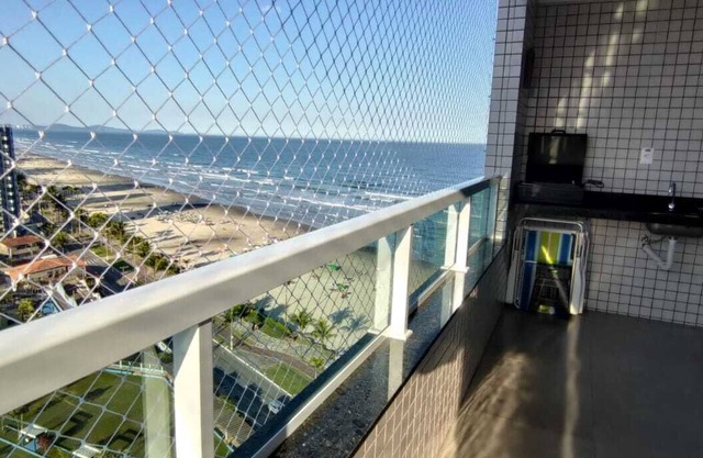 Stylish apartment with Ocean view in Jardim Real Praia Grande
