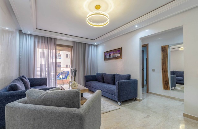Stylish apartment with swimming pool, sauna and hammam in central Marrakech