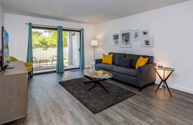 Stylish & Hip condo just steps from the pool.