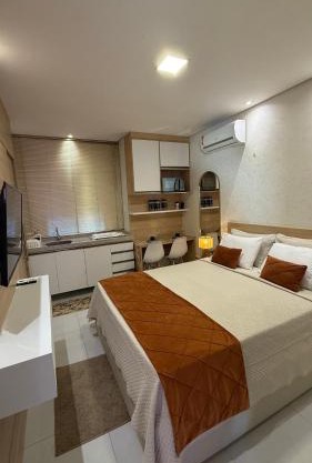 Suíte ACONCHEGO no Villa do porto a 300m do Beach Park e a 5 minutos a pé da praia