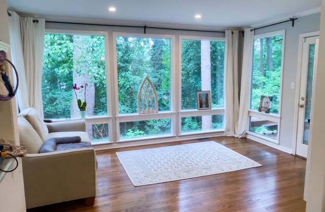 Suburb Living in the Heart of the City! 2Br with Forest Sunroom and Office