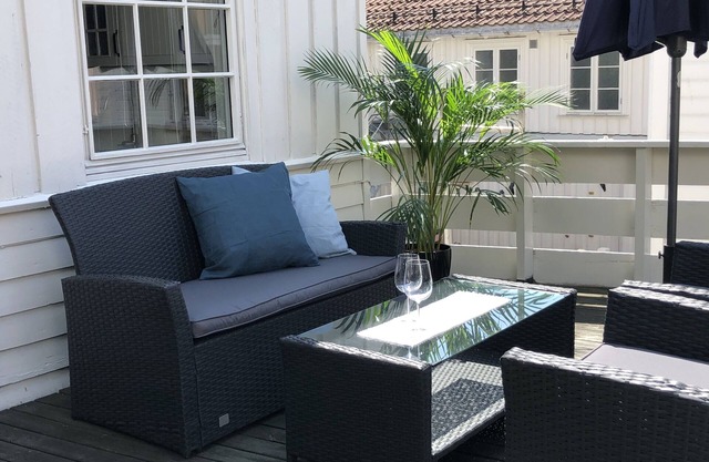 Summer city nr 1 in south Norway. Apartment right in the center of the town!