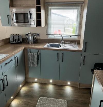 Sun sea and sand at Whitley bay