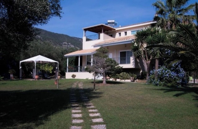 Sunny garden villa