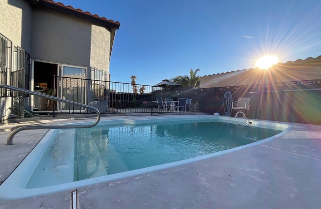 Sunny Las Vegas Retreat: 3-Bedroom Home with Pool & Central Air