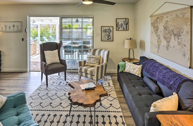 Sunny + Modern Scottsdale Home w/ Heated Pool