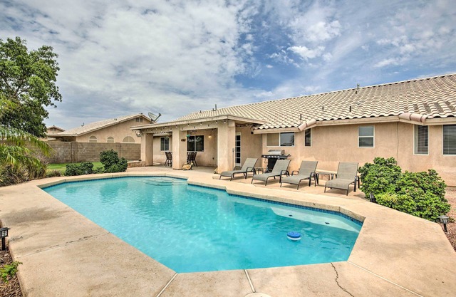Sunny Yuma Retreat w/Private Pool & Grill!