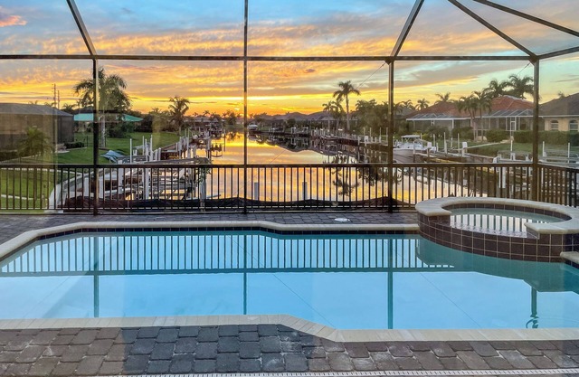 Sunset Views & Dock: Canal-Front Punta Gorda Home!
