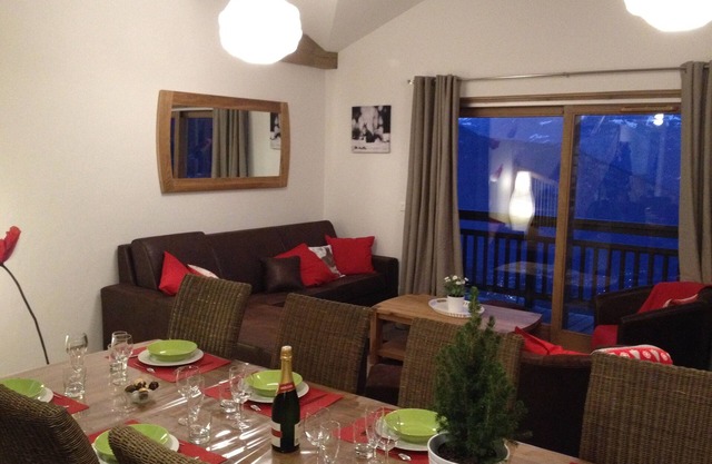 Superb duplex apartment on the slopes of the ski resort of Valmorel