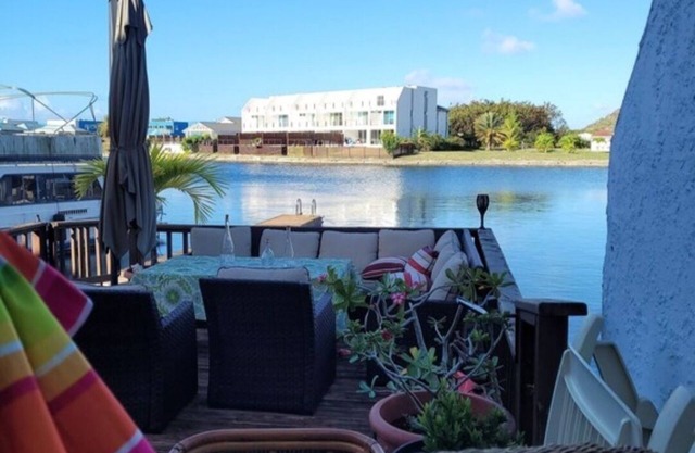 Superb villa on the water, close to supermarket restaurants & fantastic beaches.