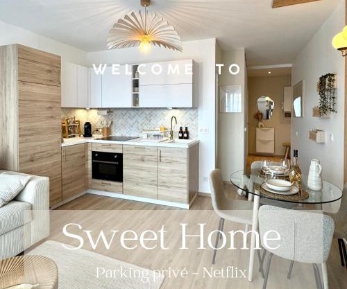 Sweet Home Chambéry - Appartement moderne avec parking & vue montagne
