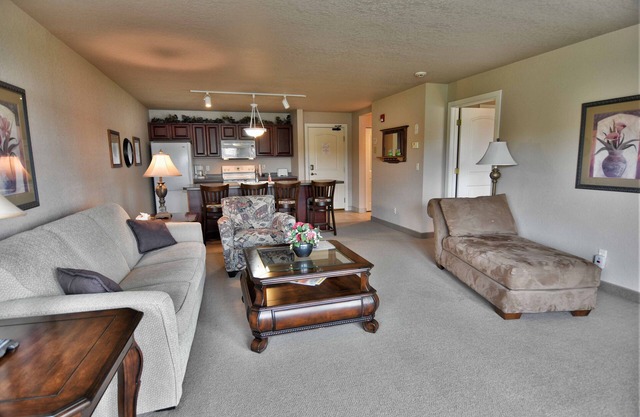 T312 condo on Tagalong Golf Course overlooking Red Cedar lake