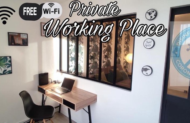T4 Massy TGV by Beds4Wanderlust - 80m2 avec Terrasse et bureau - proche coulée verte - idéal Pro ou Famille
