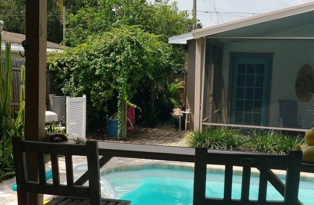 Tampa's Coolest Key West Style Pool Home & Cabana