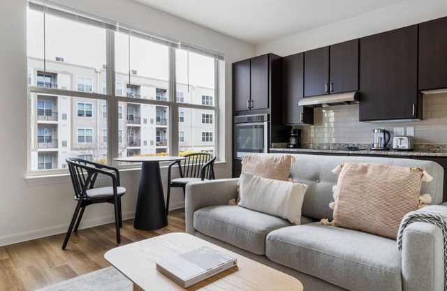 Tasteful Somerville 1BR w/Gym & W/D, nr Assembly T, by Blueground