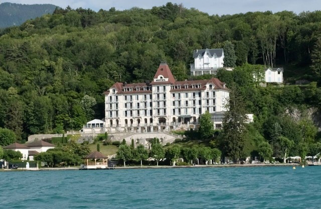 The belvedere of Menthon St Bernard