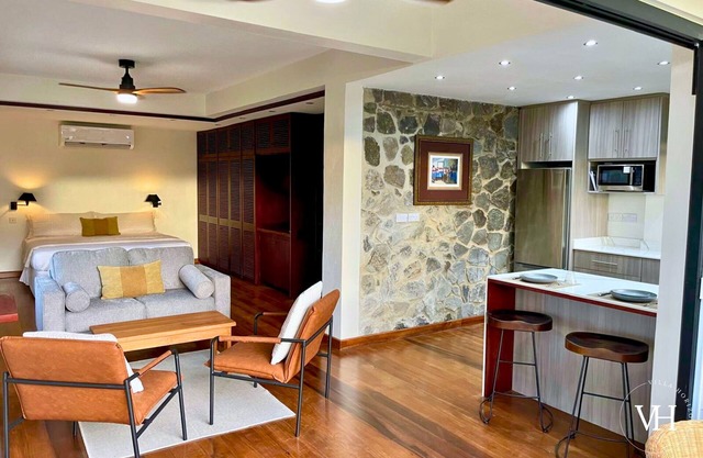 The Bougainvillea Studio at Villa Horizon, Bougainvillea Studio: Indoor/Outdoor Living Steps from Re