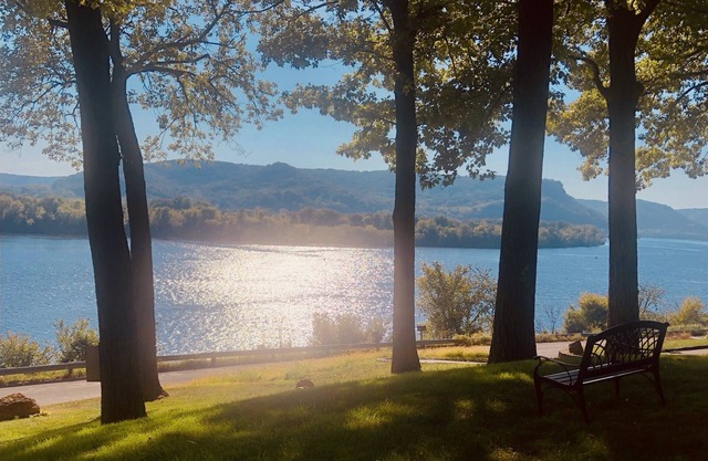 The BRD Nest Mississippi River views backdropped by majestic Minnesota bluffs
