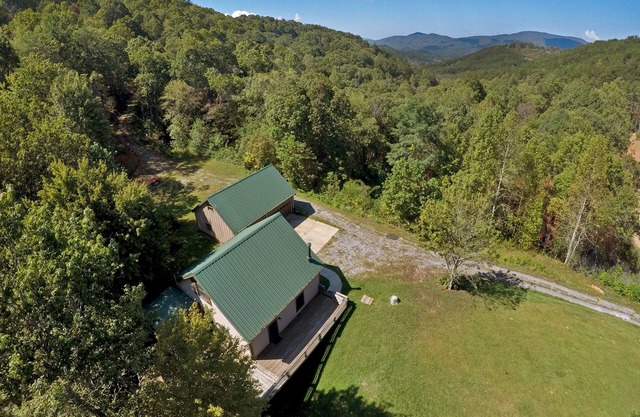 The Bunker on 22 acres, Mountain Views, hiking