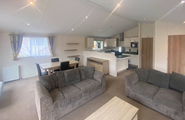 The Meadow Lodges are pet friendly, traditionally styled 2 bedroom lodges.