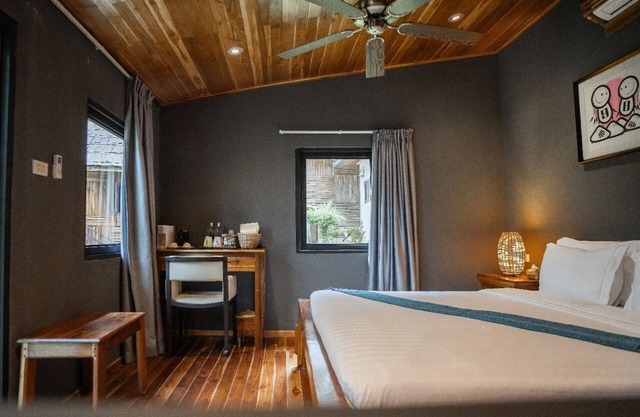 The Namkhan Art Deluxe Family Room Luxurious Bungalow in the Nature