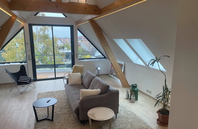 The setting of the vineyard. Luxury gite for 4 near Eguisheim.