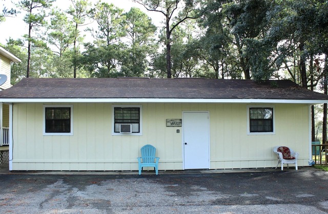 The Shed on MonLouis Island with nearby fishing docks