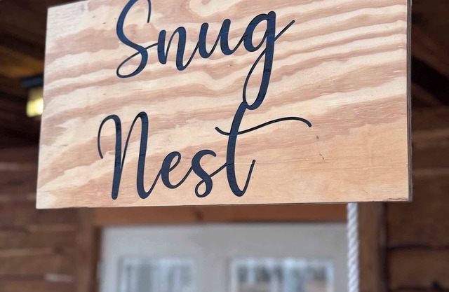 The Snug Nest Nestled in Canopy Woods