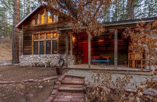 The Storybook Cabin in the Santa Fe Forest