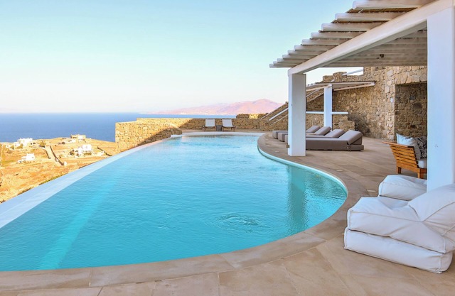 The ultimate luxury escape overlooking Mykonos