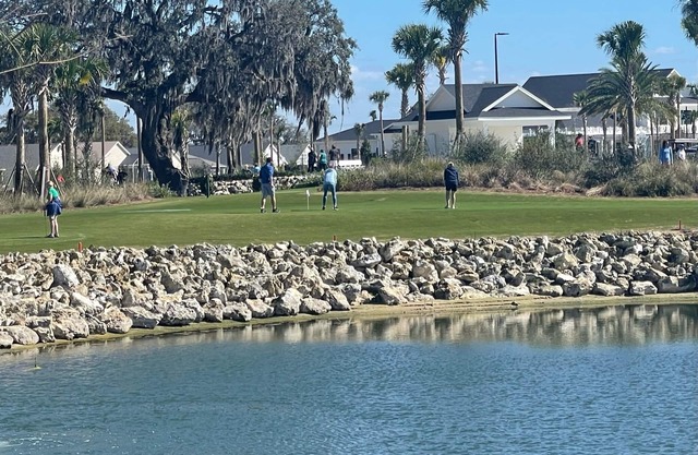 The Villages Beautiful Home with a View and Golf Cart included!