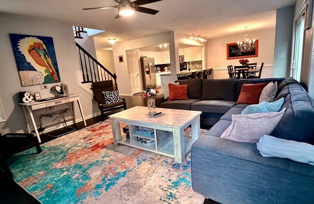 The Waypoint, 4BR/7Beds/2.5Bath Travel Themed Vacation Home adjacent to FT Bragg