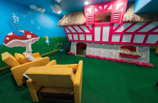 This Alice in Wonderland house has something for everyone!