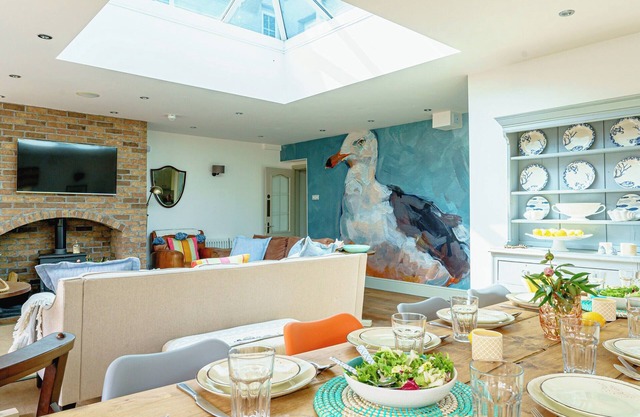 This family home is situated in the gorgeous village of Bull Bay on Anglesey.