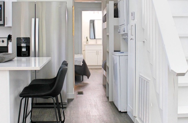 Tiny Home in the woods with Hot tub, swing and hiking trails