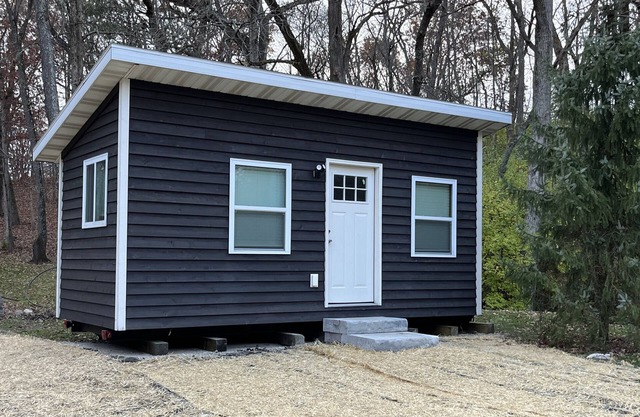 Tiny house on a horse farm.