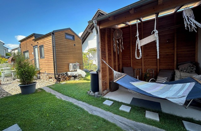 Tiny house with sauna and garden