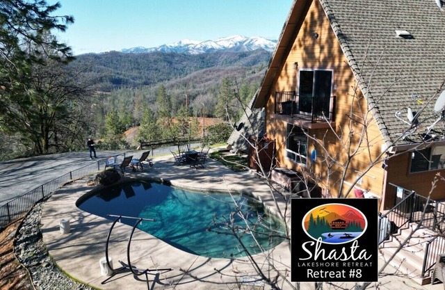Top Private Oasis, Pool, Hot Tub - Shasta Lakeshore Retreat #8B
