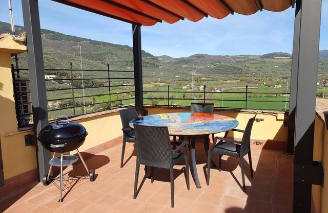 Tower house with panoramic terrace