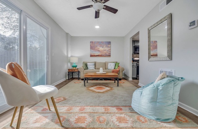 Townhome in ATL Suburbs + Backyard + Parking!